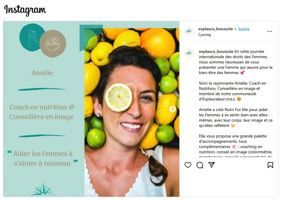 publi insta explaura boussole nutri for me