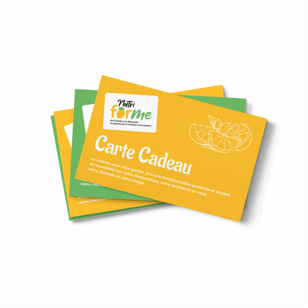 carte cadeau nutri for me 🍋